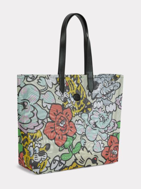 KENZO 'KENZO Play' large totebag in mesh