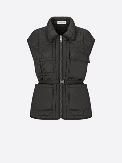 Dior Macrocannage Belted Vest