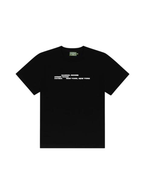 DENIM TEARS Denim Tears x Gabriel Moses Tee Black