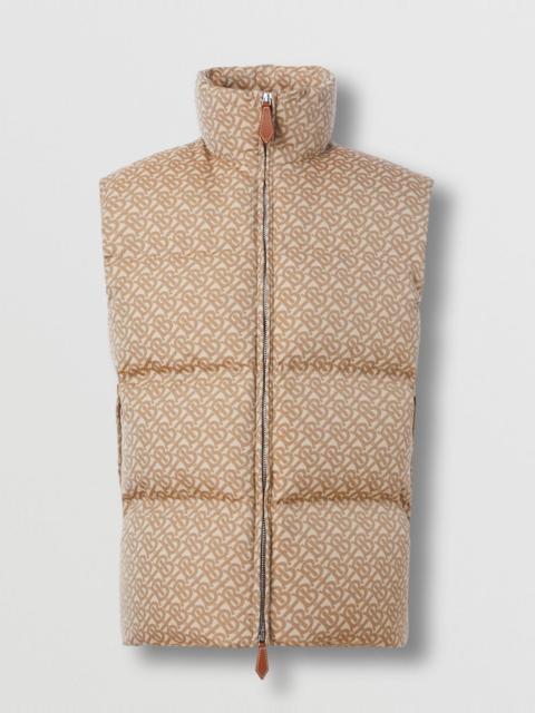 Monogram Jacquard Puffer Gilet