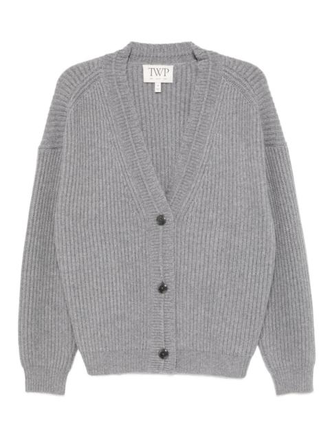 TWP ribbed cashmere cardigan