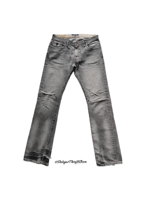 Other Designers Japanese Brand × R.Newbold - R. Newbold Red Selvedge Distressed Jeans