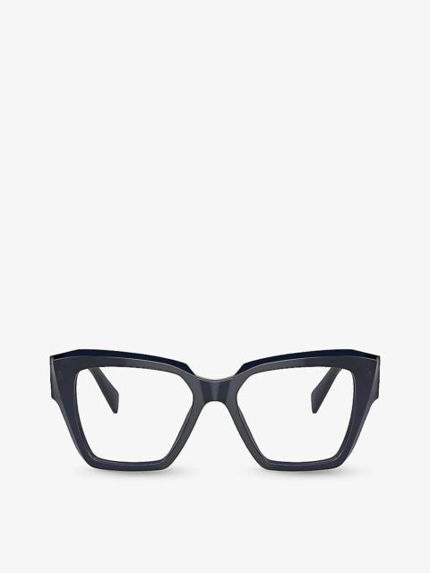 PR 09ZV sqaure-frame acetate optical glasses