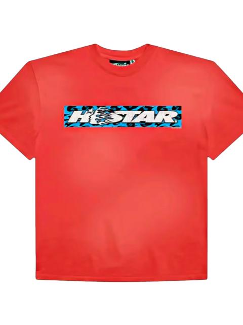 HELLSTAR Box Logo T-Shirt "Red" HSR323
