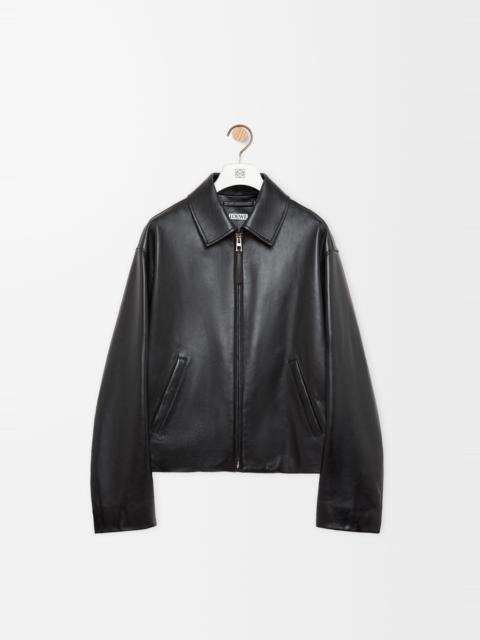 Loewe Zip-up jacket in nappa lambskin