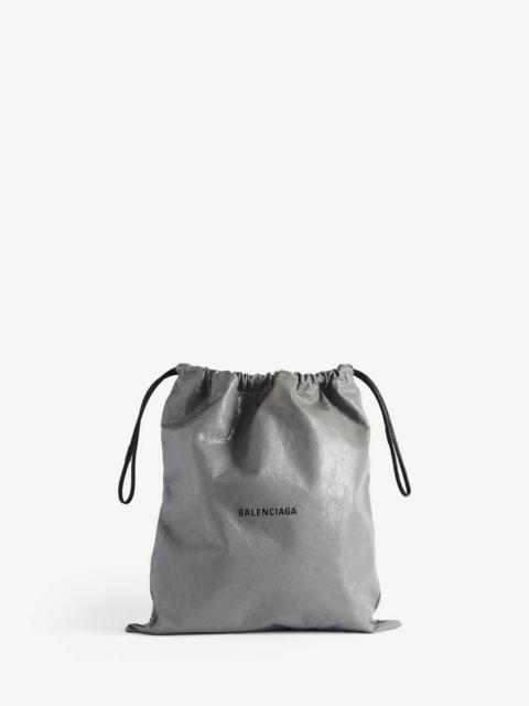 BALENCIAGA Men's Shopper Dust Bag Pouch in Balenciaga Grey