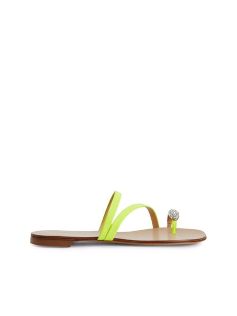 Giuseppe Zanotti Hillary crystal-ring sandals