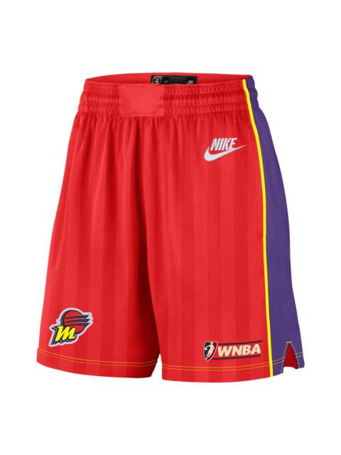 Nike (WMNS) Nike Phoenix Mercury Court Origins Dri-FIT Victory Knee-Length Shorts 'Chile Red Field Purple