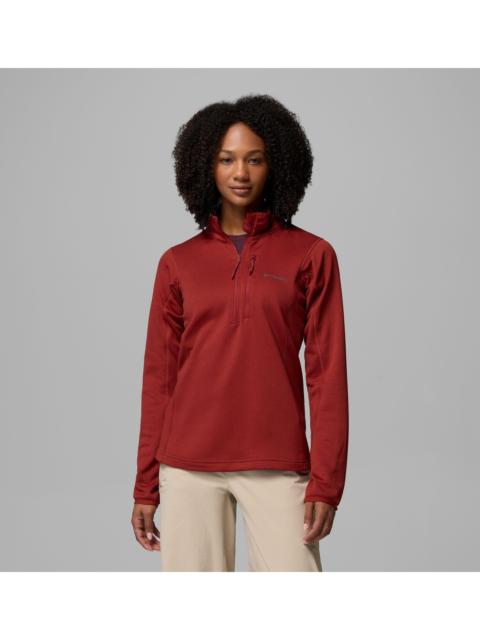 Columbia Women's Essential Hike Grid Fleece Half Zip Jacket
