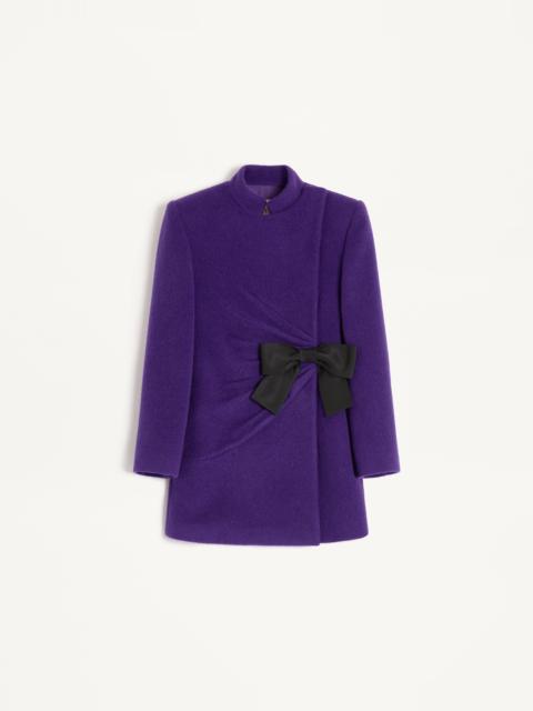 VELOUR PEACOAT