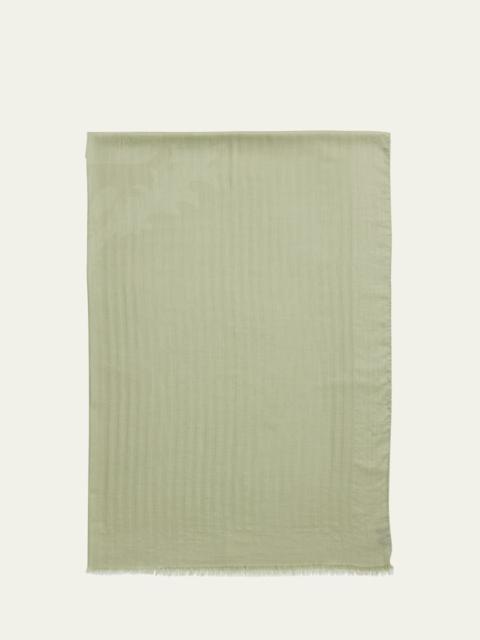 Loro Piana Jacquard Cashmere Maxi Stole