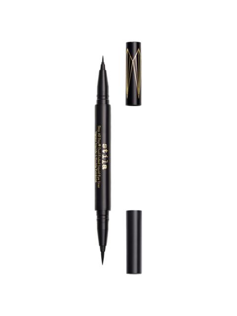 Stila Cosmetics Stila Stay All Day Dual-Ended Waterproof Liquid Eye Liner - Intense Black