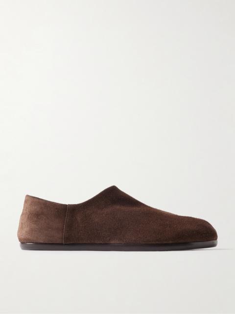 Maison Margiela Tabi Split-Toe Suede Loafers