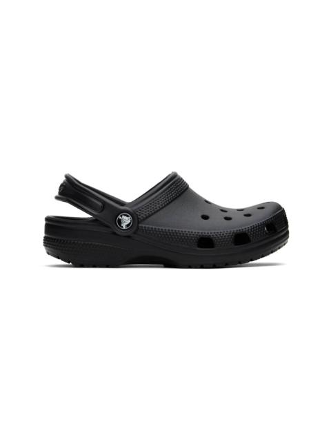 crocs Black Classic Clogs