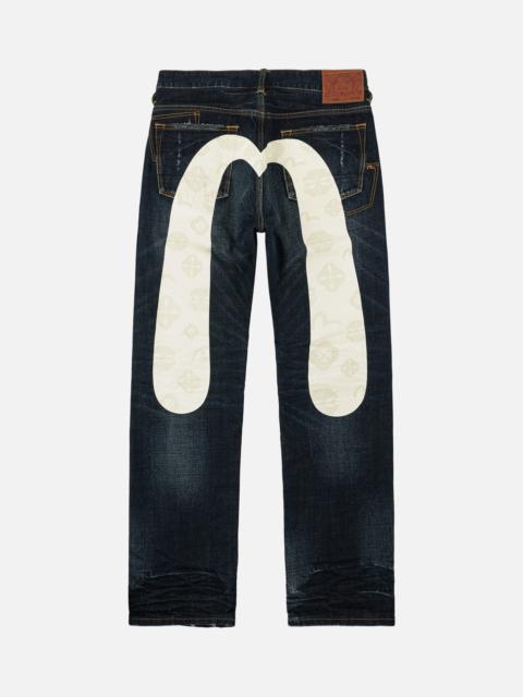 EVISU Kamon Daicock Puff Print Jeans #2020