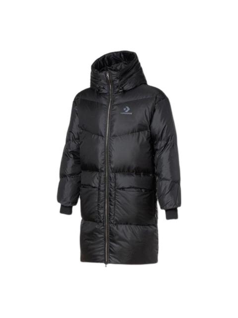 Converse Long Down Jacket 'Black' 10019328-A05