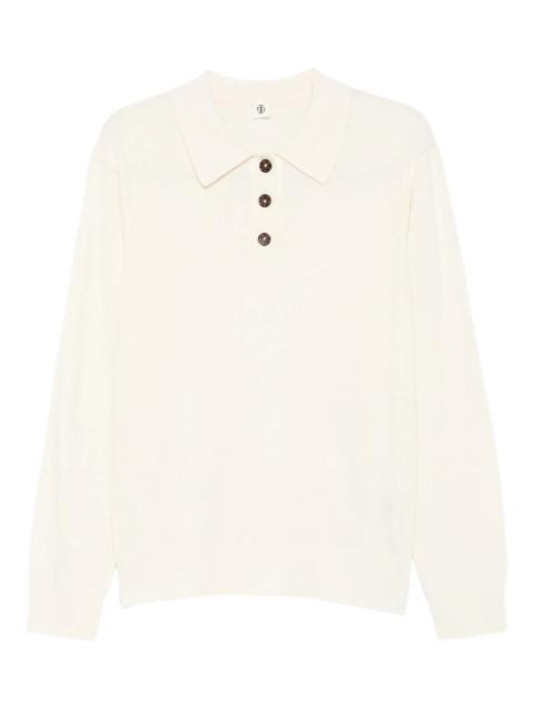 The . Garment The Garment Long-sleeve Polo Shirt