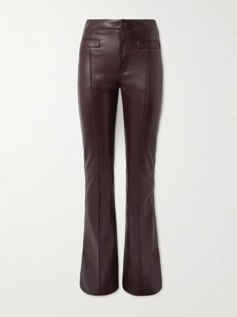 Chloé Leather Flared Pants