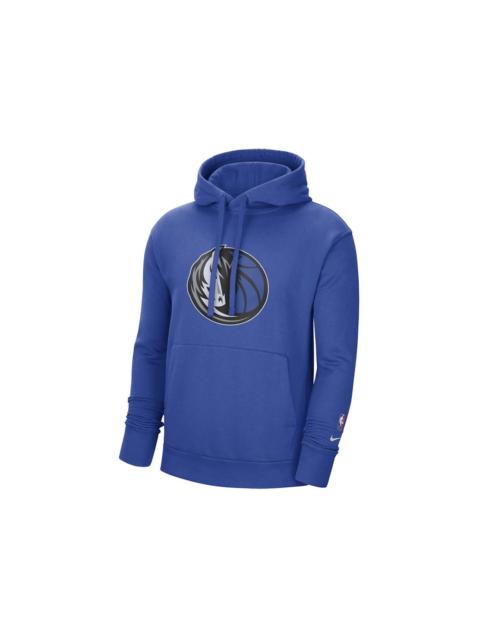 Nike NBA Dallas Mavericks Essential Fleece Hoodie Blue