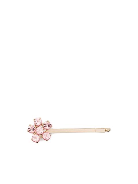 Rosantica flower-embellished hair slide