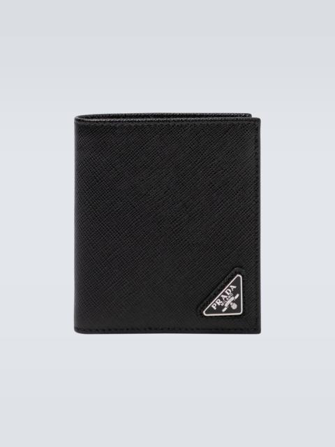 Prada Saffiano leather billfold wallet