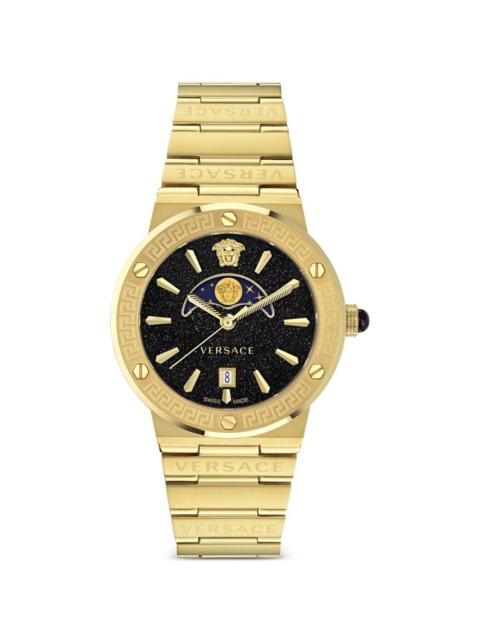 VERSACE Greca Logo Moonphase 38mm watch