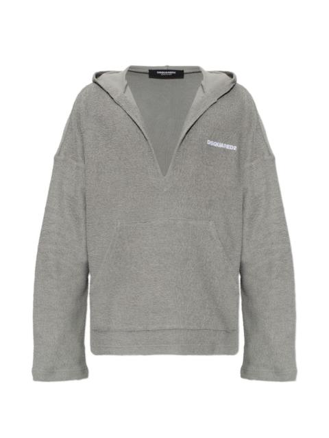 DSQUARED2 V-neck hoodie