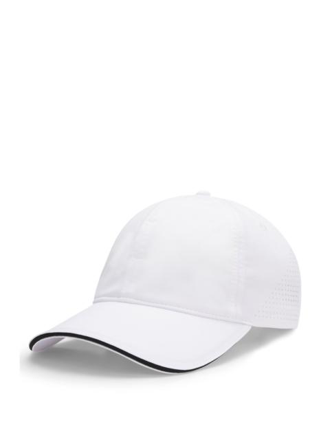 BOSS STRETCH-NYLON CAP WITH GLOSS LOGO