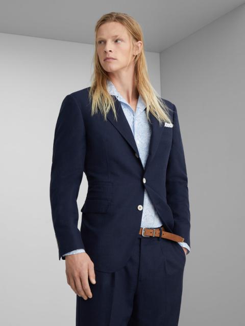 Brunello Cucinelli Cotton and virgin wool diagonal blazer