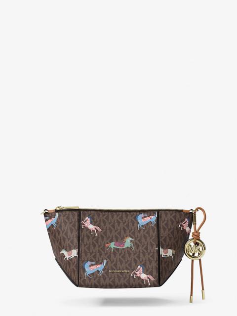 MICHAEL KORS Jordi Small Signature Logo Convertible Crossbody Bag