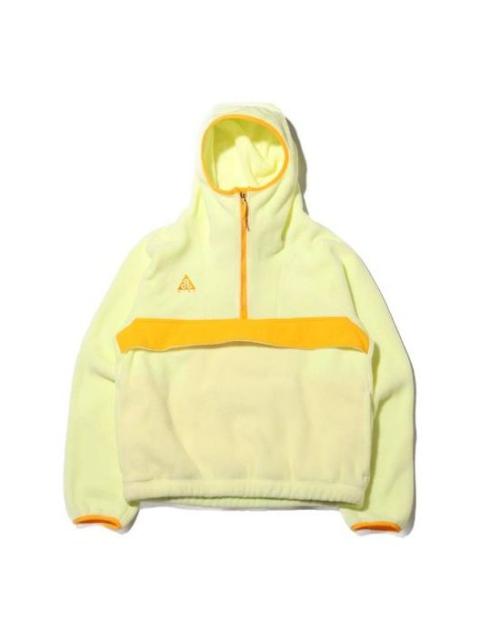 (WMNS) Nike ACG Half Zipper Fleece Pullover Yellow CU4115-335