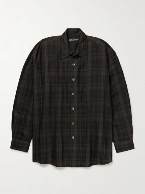 Our Legacy Borrowed Checked Woven Shirt