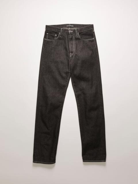 Acne Studios Face patch jeans black