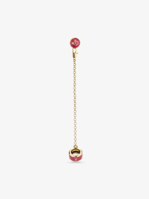 JIMMY CHOO Headphone Earrings
Gold-Finish Headphone Earrings with JC Emblem