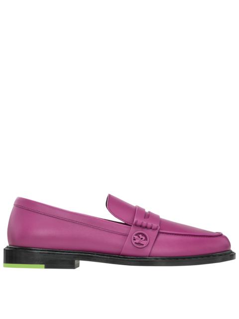 Longchamp Box-trot Loafer Violet - Leather