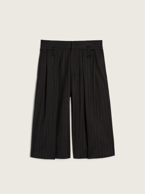 Simone Rocha Peeling Waist Wide Leg Shorts
