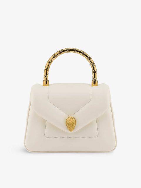 BVLGARI Serpenti Reverse leather cross-body bag