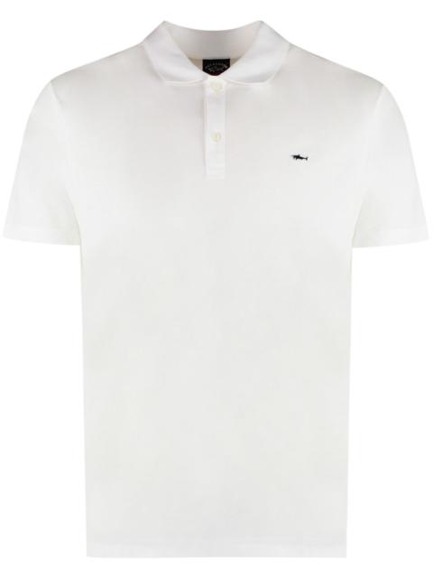 Paul & Shark embroidered logo polo shirt