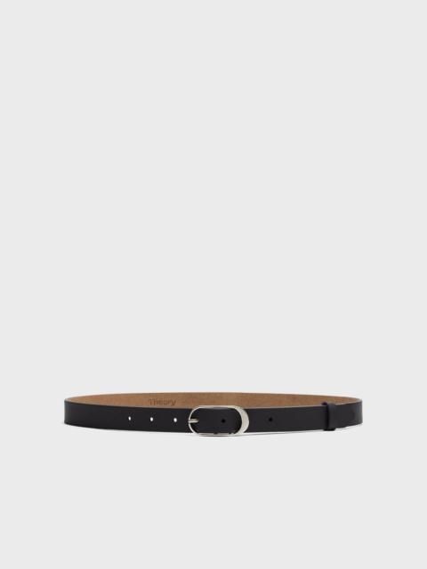 Theory Classic Oblong Belt in Leather