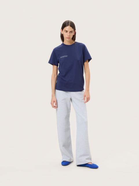 PANGAIA Womens Midweight Straight Leg Track Pants - Grey Marl