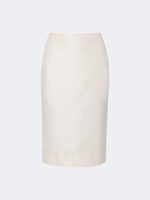 GUCCI Silk faille pencil skirt