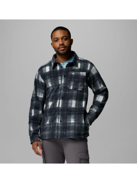 Columbia Men's Steens Mountain Printed Fleece Shirt Jacket II