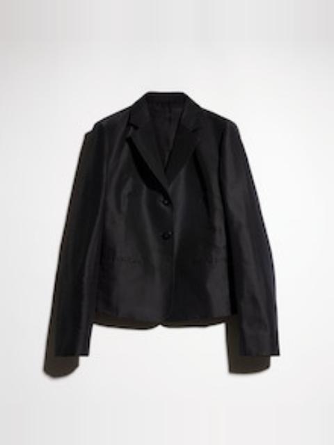 GUCCI Fine silk faille jacket