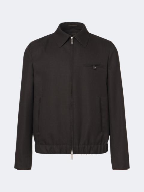 SLOWEAR Virgin wool blouson jacket