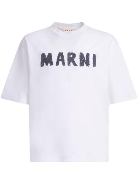 Marni Logo print t-shirt