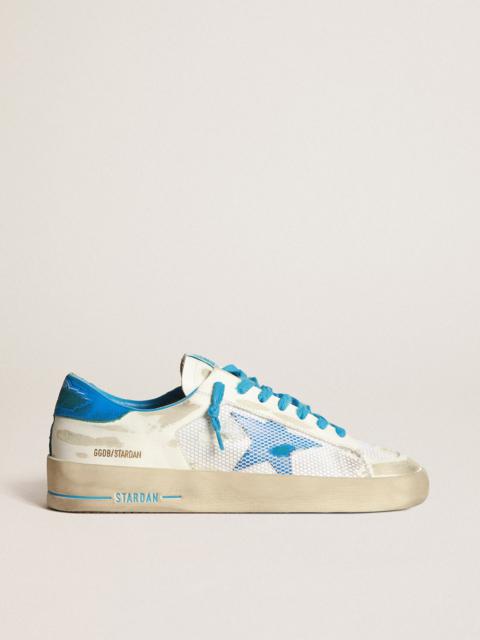 White and light blue Stardan sneakers