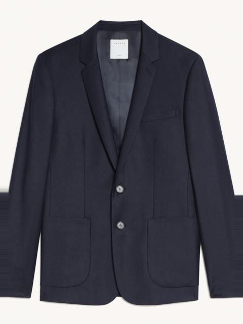 Sandro Flannel suit jacket