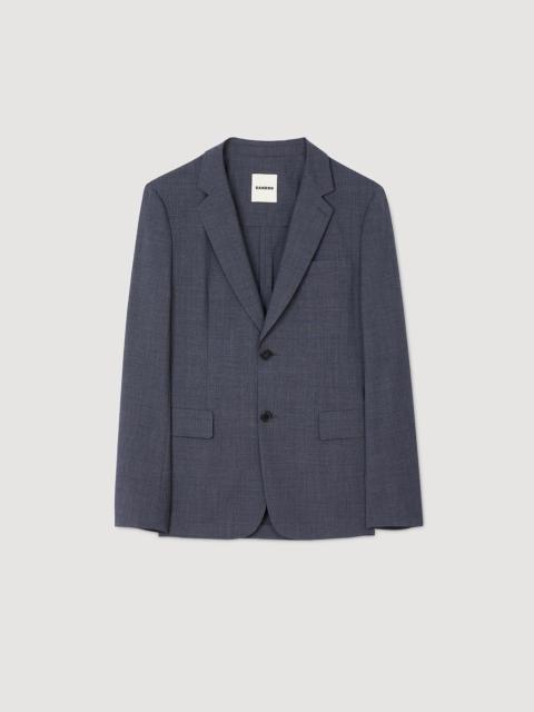 Sandro WOOL SUIT JACKET