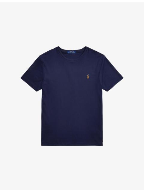 Polo Ralph Lauren Logo-Embroidered Short-Sleeved Cotton-Jersey T-Shirt
