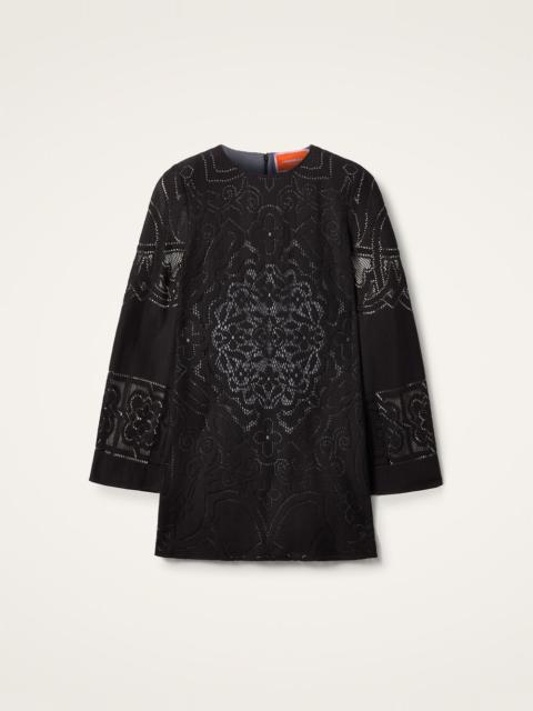 La DoubleJ Lacey Mini Supreme Swing Dress